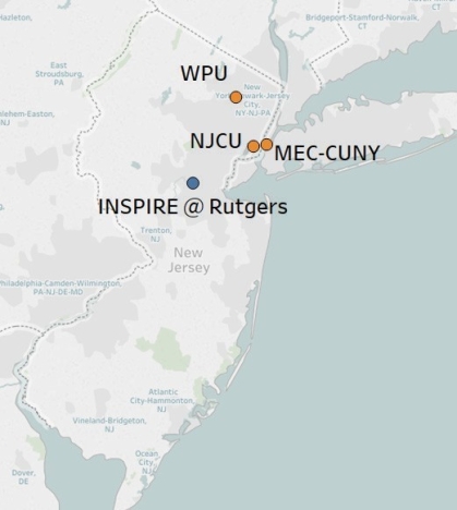 map of New Jersey