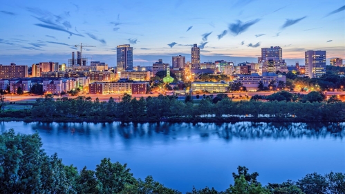 An image of the city of New Brunswick